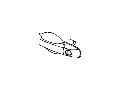 Mopar 5074188AD Handle-Exterior Door
