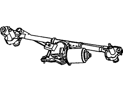 Mopar 5014798AA Motor-Windshield WIPER