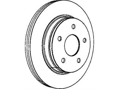 Mopar 52855005AB Front Brake Rotor
