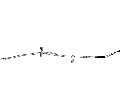 Mopar 4779806AC Cable-Parking Brake