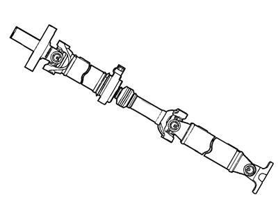 Mopar 4428804 YOKE-Drive Shaft