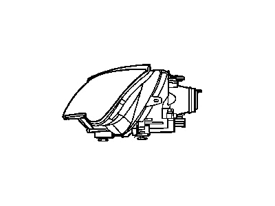 Mopar 5097528AA Headlamp