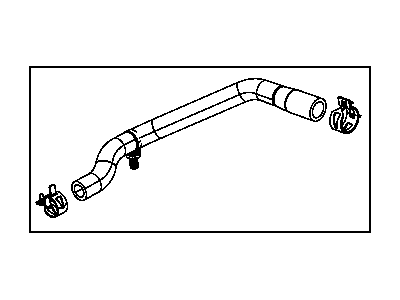 Mopar 68057473AB Hose-Oil Cooler Outlet