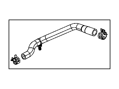 Mopar 68057473AD Hose-Oil Cooler Outlet