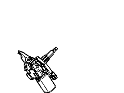 Mopar 5113411AC Motor-LIFTGATE WIPER
