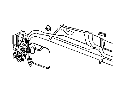 Mopar 55112598AA Front Door Latch