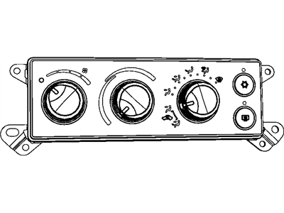 Mopar 68090626AD Control-A/C And Heater