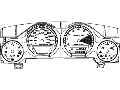 Mopar 68050721AE Cluster-Instrument Panel