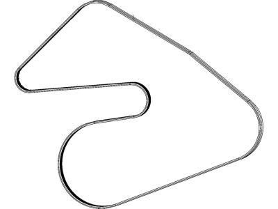 Mopar 5281760AA Belt-SERPENTINE