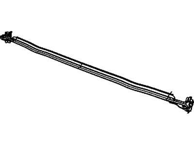 Mopar 55395241AG WEATHERSTRIP-Windshield To COWL