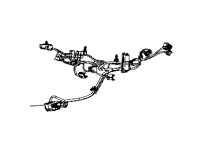 Mopar 68101327AB Wiring-Seat Cushion