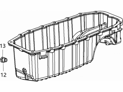 Mopar 68098293AA Pan-Engine Oil
