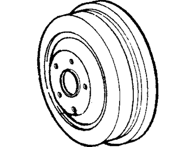 Mopar 52009800AA Drum