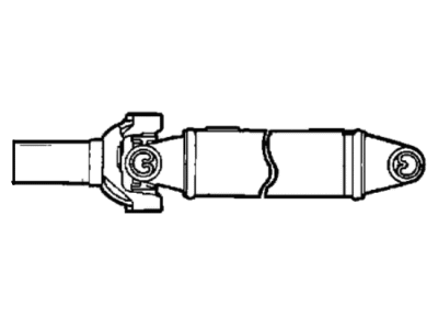 Mopar 4384329AC YOKE-Drive Shaft