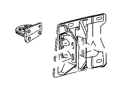 Mopar 55077316AF Bracket-Bumper