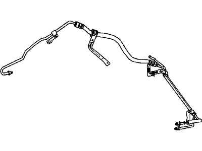 Mopar 5105087AK Hose-Power Steering Pressure And