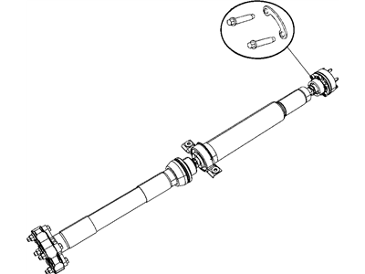 Mopar 52853647AF Shaft-Drive