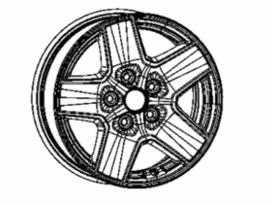 Mopar 4755561AA Wheel-Aluminum