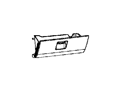 Mopar 1NL84DK2AA Glove Box-Instrument Panel