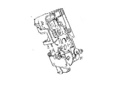 Mopar 4643034 Front Door Override Latch