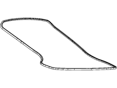 Mopar 68110772AA WEATHERSTRIP-LIFTGATE Opening