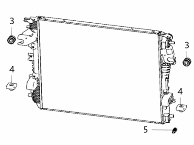 Mopar 68430021AA ENGINE COOLING