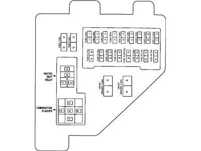 Mopar 56045391AB Electrical Relay Block