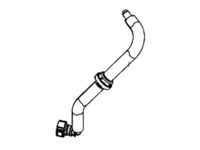 Mopar 4581552AB Hose-Brake Booster Vacuum