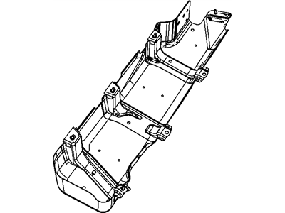 Mopar 52059743AE SKIDPLATE-Fuel Tank