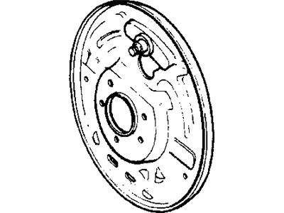 Mopar 83502386 Plate-Brake Backing