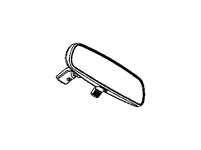 Mopar 4805572AD Inside Rear View Mirror