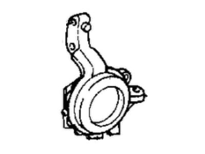 Mopar 4449452 KNUCKLE, Frt. w/o Anti Lock Brakes, Right