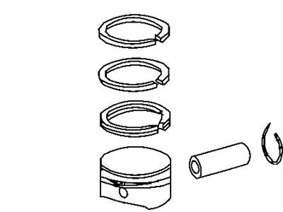 Mopar 68013995AB Piston