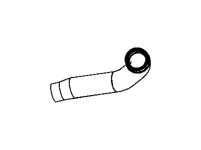 Mopar 55037961AA Hose-Charge Air Cooler