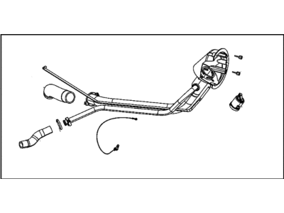 Mopar 68164507AE Fuel Filler