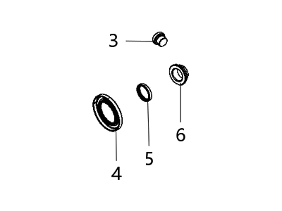 Mopar 68261370AA Seal-Output Shaft