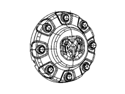 Mopar 6QC38DX8AB Cap-Wheel Center