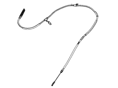 Mopar 68364525AE Cable-Parking Brake