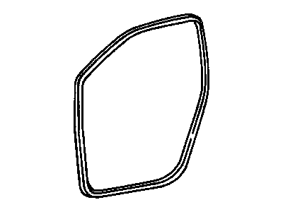 Mopar 4814780AB WEATHERSTRIP-Rear Door Opening