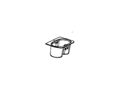 Mopar 6EK26DX9AA CUPHOLDER-Console