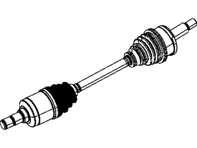 Mopar 4578600AA Axle Shaft Assembly Driveline And Axles
