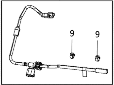 Mopar 68240036AA Tube-Fuel Supply