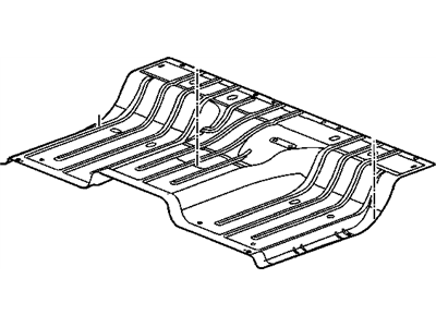 Mopar 55276974AA Pan-Rear Floor Pan