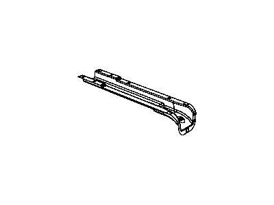 Mopar 55277052AA CROSSMEMBER-Front Seat Retention