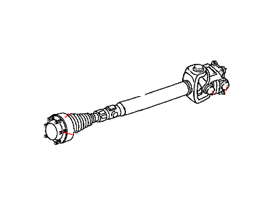 Mopar 52098379 Front Propeller Shaft