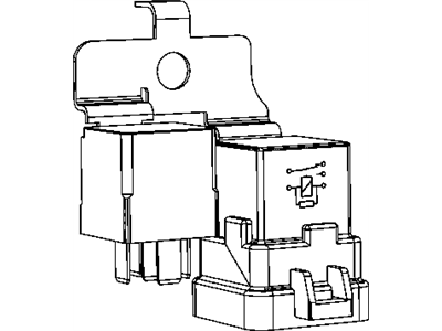 Mopar 56055666AB Relay