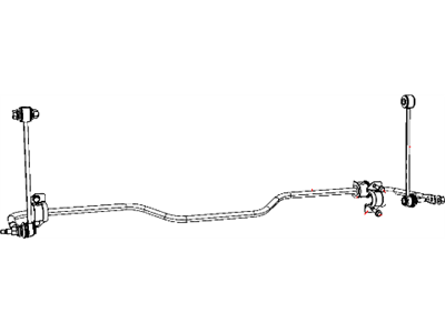 Mopar 55398939AB BUSHING-STABILIZER Bar