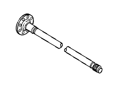 Mopar 5086902AB Axle Shaft Rear