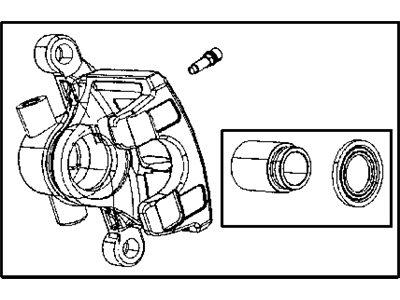 Mopar 5191267AA CALIPER-Disc Brake