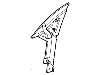 Mopar 4724390AC WEATHERSTRIP-Front Door